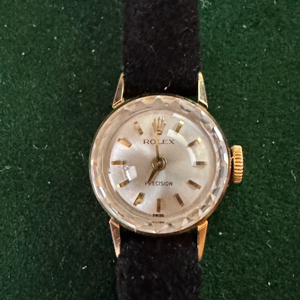 Vintage 1969 Ladies Rolex Orchid Watch